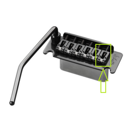 SCHALLER Vintage Tremolo Black SEDLO