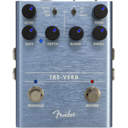 FENDER TRE-VERB TREMOLO/REVERB PEDALA EFEKT