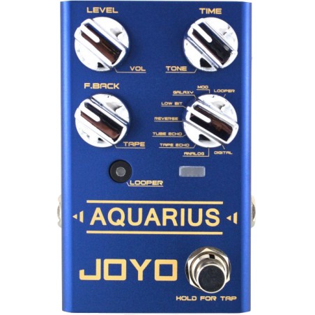 JOYO R-07 AQUARIUS DELAY + LOOPER PEDALA EFEKT