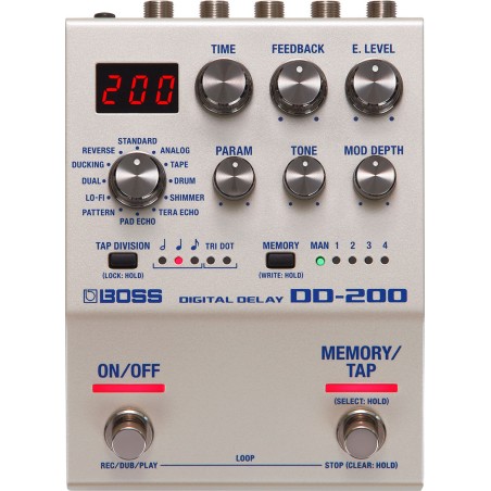 BOSS DD-200 Digital Delay PEDALA EFEKT