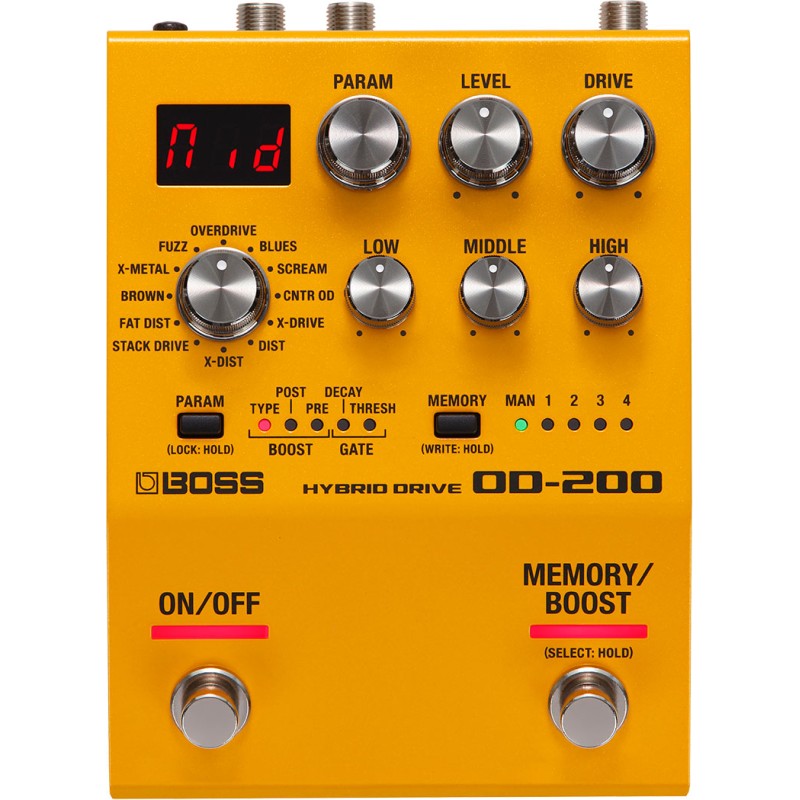 BOSS OD-200 Hybrid Drive PEDALA EFEKT