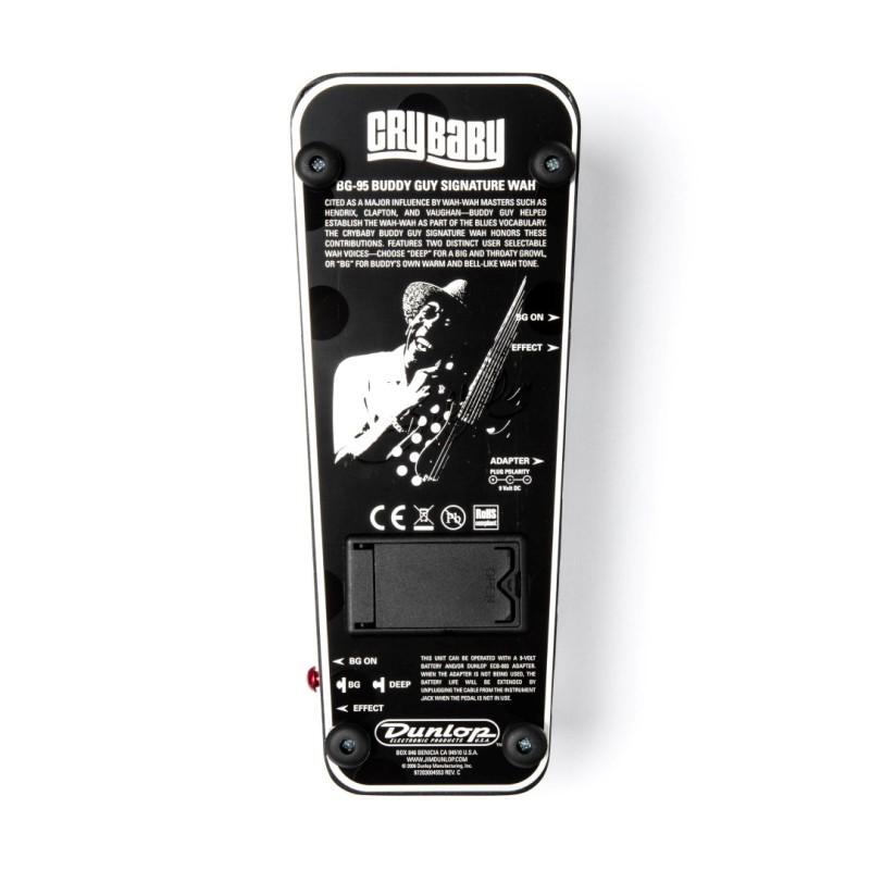DUNLOP BG95 Buddy Guy CRY BABY WAH PEDALA EFEKT GITARA