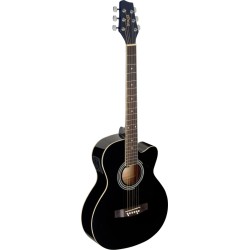STAGG SA20ACE BK GITARA ELEKTRO-AKUSTIČNA