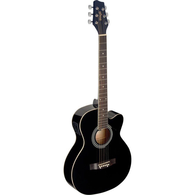 STAGG SA20ACE BK GITARA ELEKTRO-AKUSTIČNA