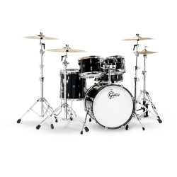 GRETSCH SHELL SET RENOWN MAPLE (22x18,10x7,12x8,16x14) PIANO BLACK BUBANJ