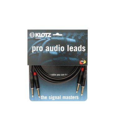KLOTZ PATCH KMPP0600 2x jack - 2x jack 6m KABEL