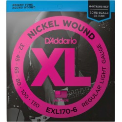 DADDARIO BASS EXL170-6 32-130 ŽICE