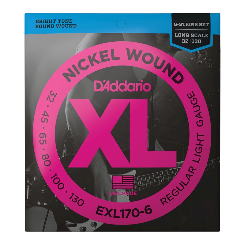 DADDARIO BASS EXL170-6 32-130 ŽICE