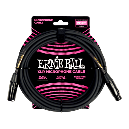 ERNIE BALL MIKROFONSKI 6m P06388 KABEL