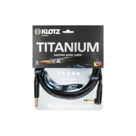 KLOTZ INSTRUMENTALNI TITANIUM TI-0600PR 6m kutni KABEL