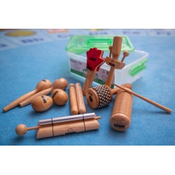 NINO WOODEN RHYTHM SET14 ZA DJECU ORFF SET