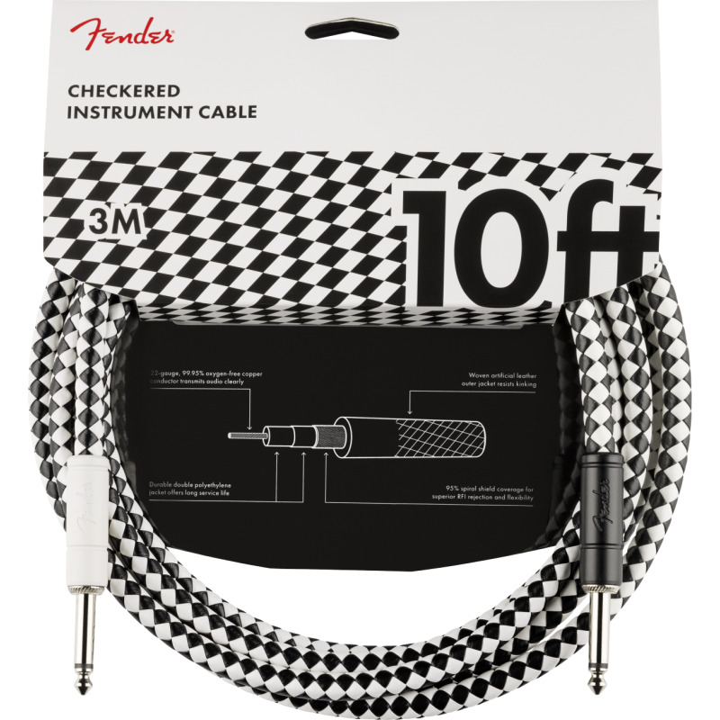 FENDER INSTRUMENT CHECKER 3m KABEL