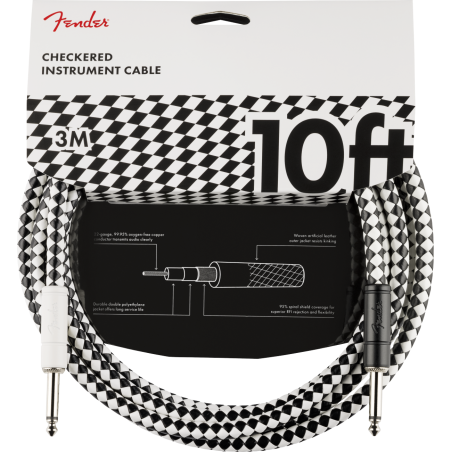 FENDER INSTRUMENT CHECKER 3m KABEL