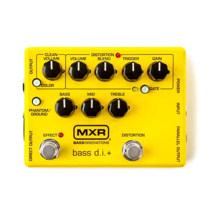 MXR M80Y DI BASS DISTORTION+ YELLOW PEDALA EFEKT