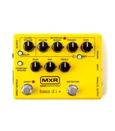 MXR M80Y DI BASS DISTORTION+ YELLOW PEDALA EFEKT
