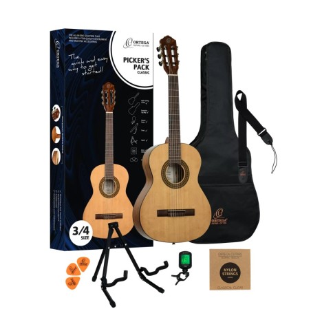 ORTEGA RPPC34 3/4 PACK KLASIČNA GITARA