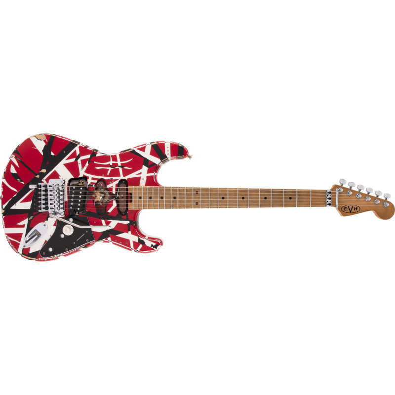 EVH FRANKENSTEIN STRIPED RELIC R/B/W GITARA ELEKTRIČNA