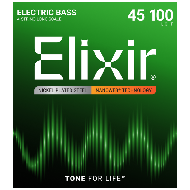 ELIXIR BAS GITARA 45-100 NICKEL ŽICE