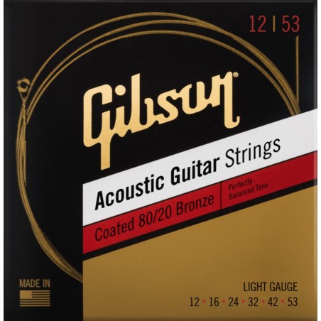 GIBSON GITARA AKUSTIČNA SAG-CBRW12 COATED BRONZE 80/20 ŽICE