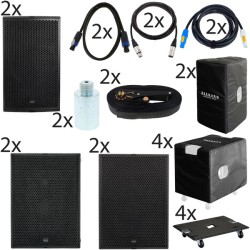 SEEBURG ACOUSTIC LINE K24/1801 Power Tower Bundle RAZGLAS