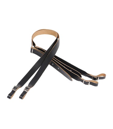 LEVY'S 1" M18-BLK HARMONIKA KOŽNI REMEN