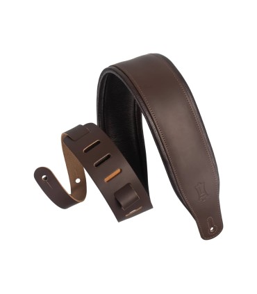 LEVY'S 3"  TOP GRAIN LEATHER M26PD-DBR_DBR REMEN