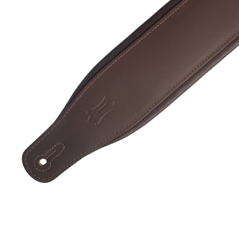 LEVY'S 3"  TOP GRAIN LEATHER M26PD-DBR_DBR REMEN
