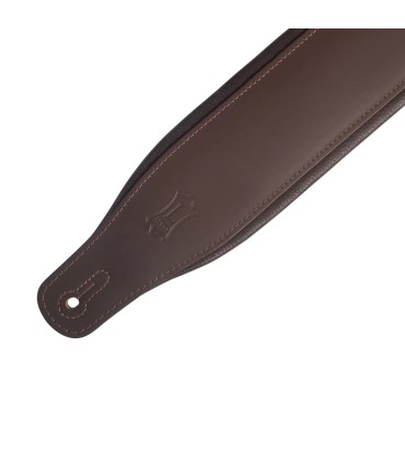 LEVY'S 3"  TOP GRAIN LEATHER M26PD-DBR_DBR REMEN
