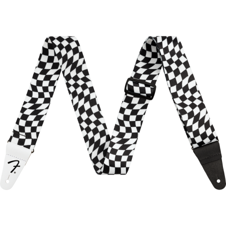 FENDER 2" CHECKER POLY REMEN