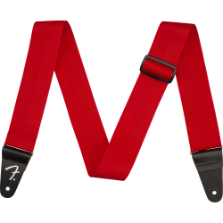 FENDER 2" POLY RED REMEN