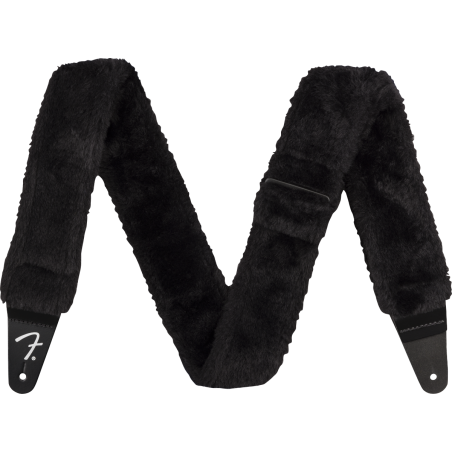 FENDER POODLE PLUSH BLACK REMEN