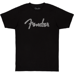 FENDER SPAGHETTI CHECKER LOGO L MAJICA