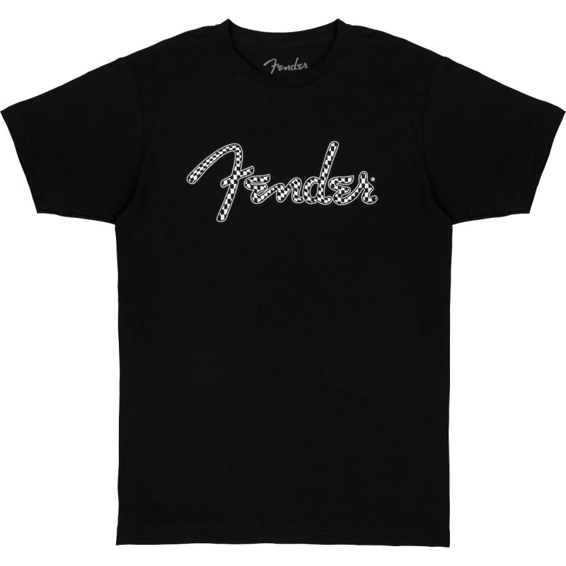 FENDER SPAGHETTI CHECKER LOGO L MAJICA