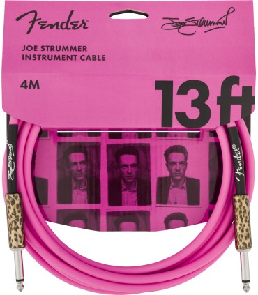 FENDER INSTRUMENT STRUMMER PINK LEOPARD 4 m KABEL