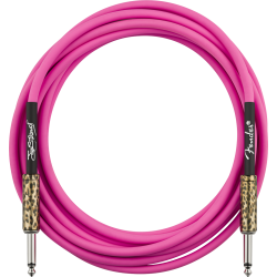 FENDER INSTRUMENT STRUMMER PINK LEOPARD 4 m KABEL