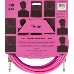 FENDER INSTRUMENT STRUMMER PINK LEOPARD 4 m KABEL