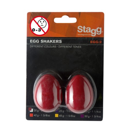 STAGG EGG-2 RD EGG SHAKER