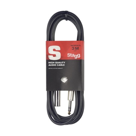STAGG PATCH SAC3PSJS ženski jack-jack KABEL
