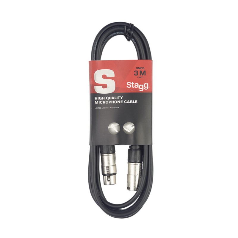 STAGG MIKROFONSKI SMC3 3m xlrM-xlrŽ KABEL