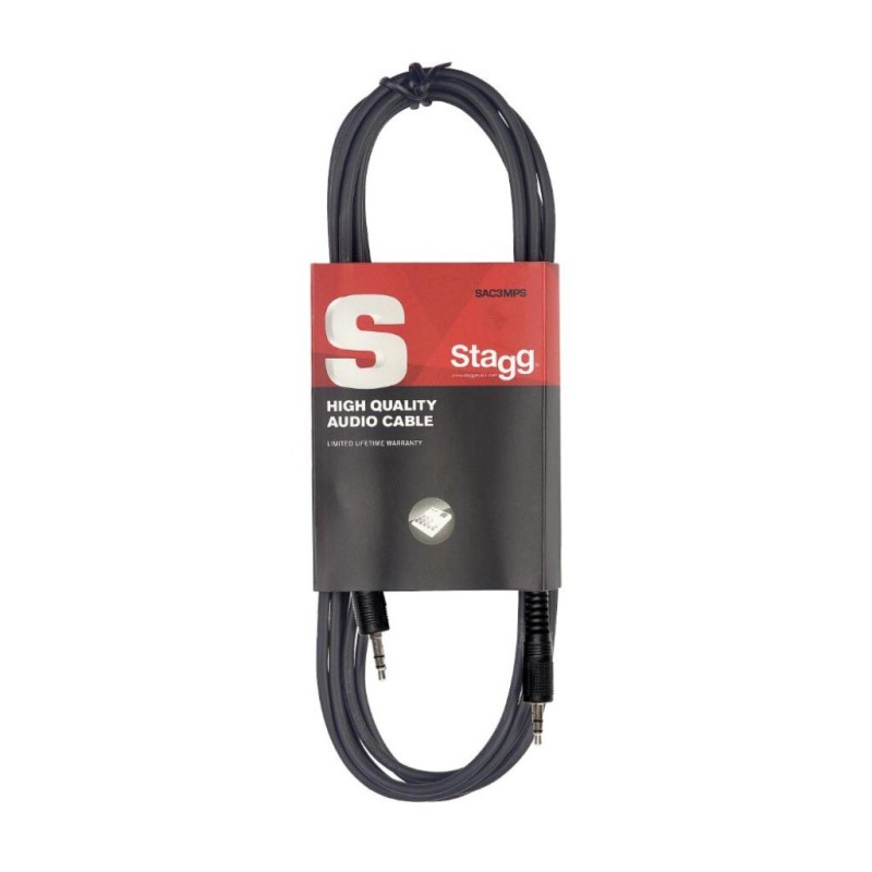 STAGG PATCH. SAC6MPS  mini jack st.-mini jack stereo KABEL