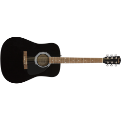 FENDER FA-115 DREADNOUGHT PACK V2 BLACK WN GITARA AKUSTIČNA