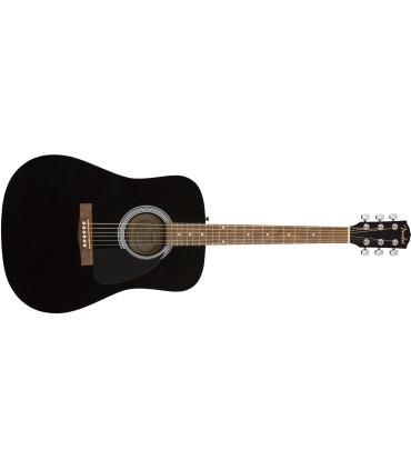 FENDER FA-115 DREADNOUGHT PACK V2 BLACK WN GITARA AKUSTIČNA