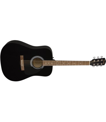 FENDER FA-115 DREADNOUGHT PACK V2 BLACK WN GITARA AKUSTIČNA