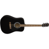 FENDER FA-115 DREADNOUGHT PACK V2 BLACK WN GITARA AKUSTIČNA