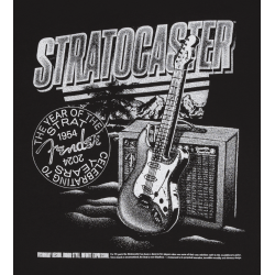 FENDER 70th ANNIVERSARY BLACK XL MAJICA