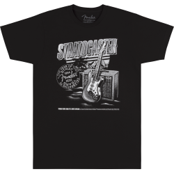 FENDER 70th ANNIVERSARY BLACK L MAJICA