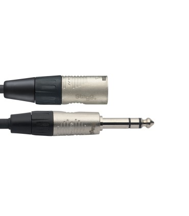 STAGG PATCH. NAC1PSXMR  1m  XLR M-stereo JACK  DL KABEL