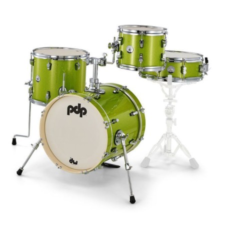 PDP NEW YORKER green sparkle SHELL SET (16,10,13,14) BUBANJ