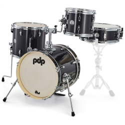 PDP NEW YORKER black onyx sparkle SHELL SET (16,10,13,14) BUBANJ