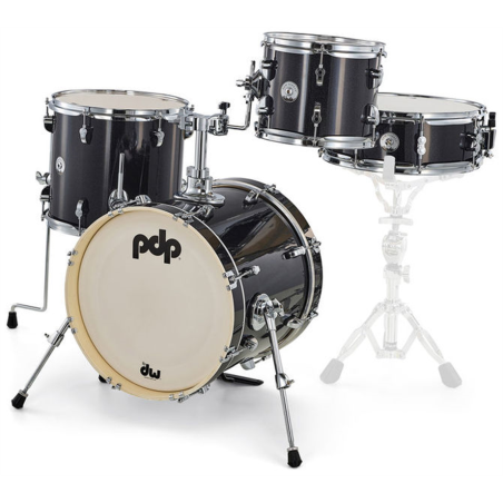 PDP NEW YORKER black onyx sparkle SHELL SET (16,10,13,14) BUBANJ